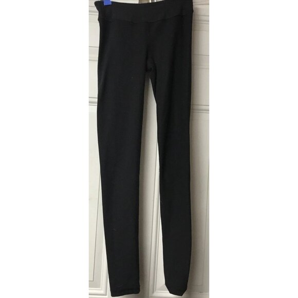 Sz 10 Girls Ivivva by Lululemon Leggings Blue Quilt/Black Reverse 29” Inseam - Picture 4 of 11